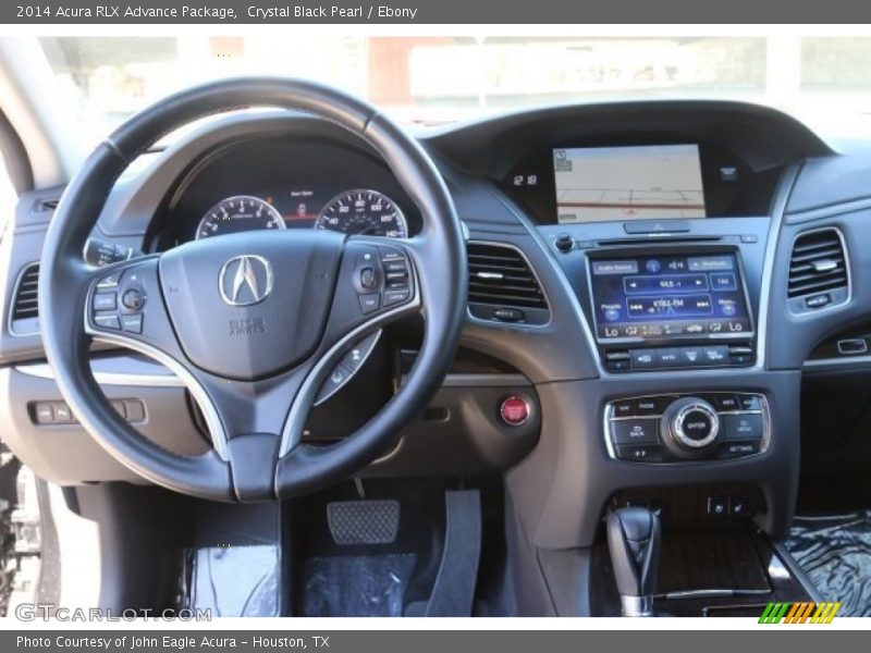 Crystal Black Pearl / Ebony 2014 Acura RLX Advance Package