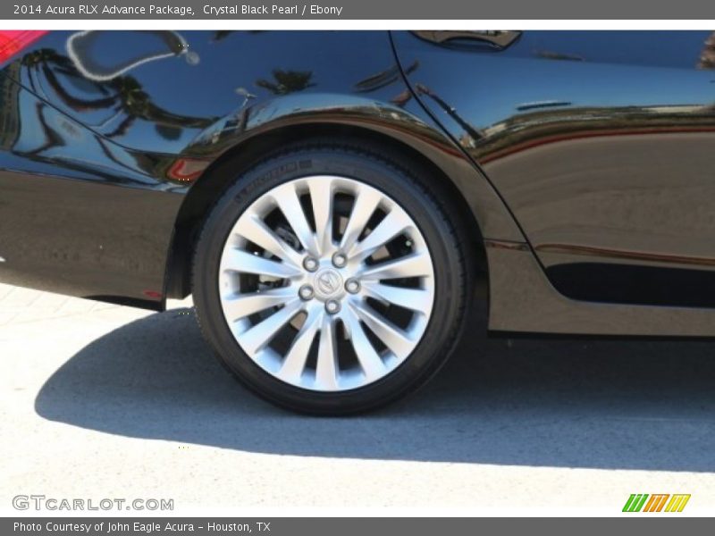 Crystal Black Pearl / Ebony 2014 Acura RLX Advance Package