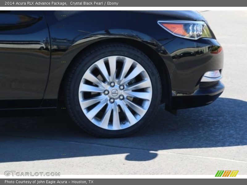 Crystal Black Pearl / Ebony 2014 Acura RLX Advance Package