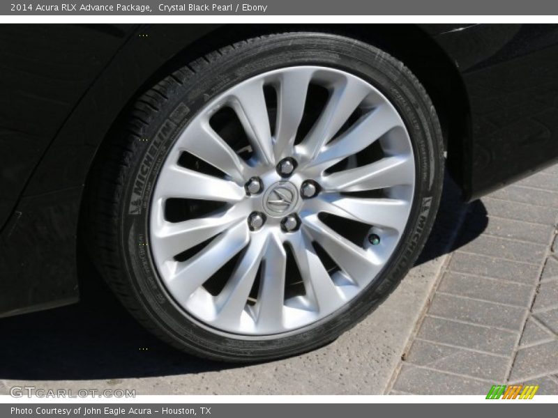 Crystal Black Pearl / Ebony 2014 Acura RLX Advance Package