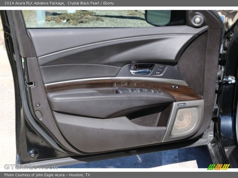 Crystal Black Pearl / Ebony 2014 Acura RLX Advance Package