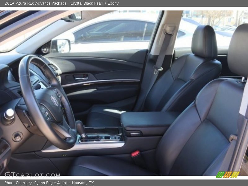 Crystal Black Pearl / Ebony 2014 Acura RLX Advance Package