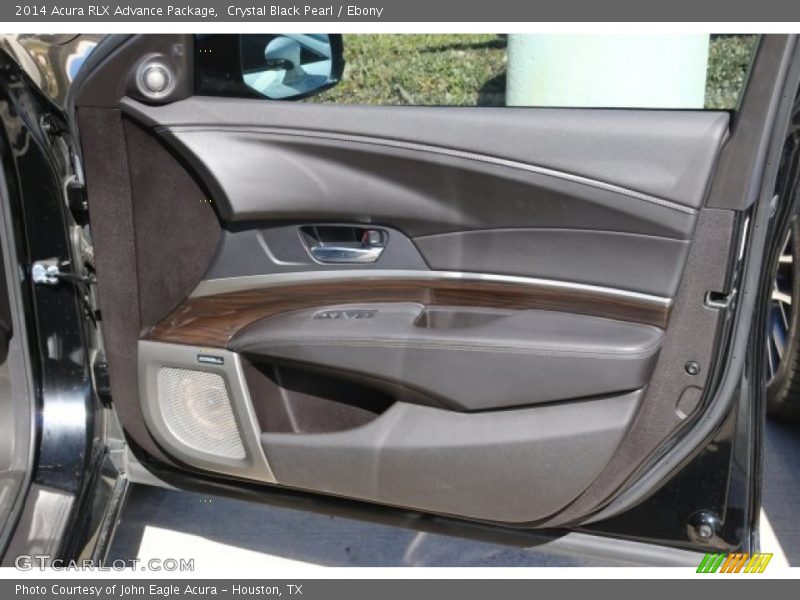 Crystal Black Pearl / Ebony 2014 Acura RLX Advance Package