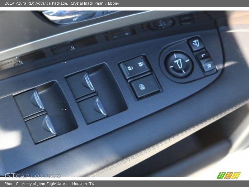 Crystal Black Pearl / Ebony 2014 Acura RLX Advance Package