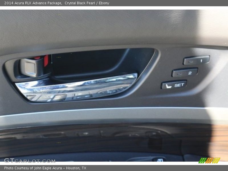 Crystal Black Pearl / Ebony 2014 Acura RLX Advance Package