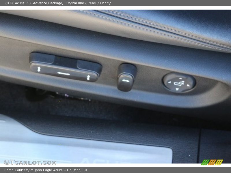 Crystal Black Pearl / Ebony 2014 Acura RLX Advance Package