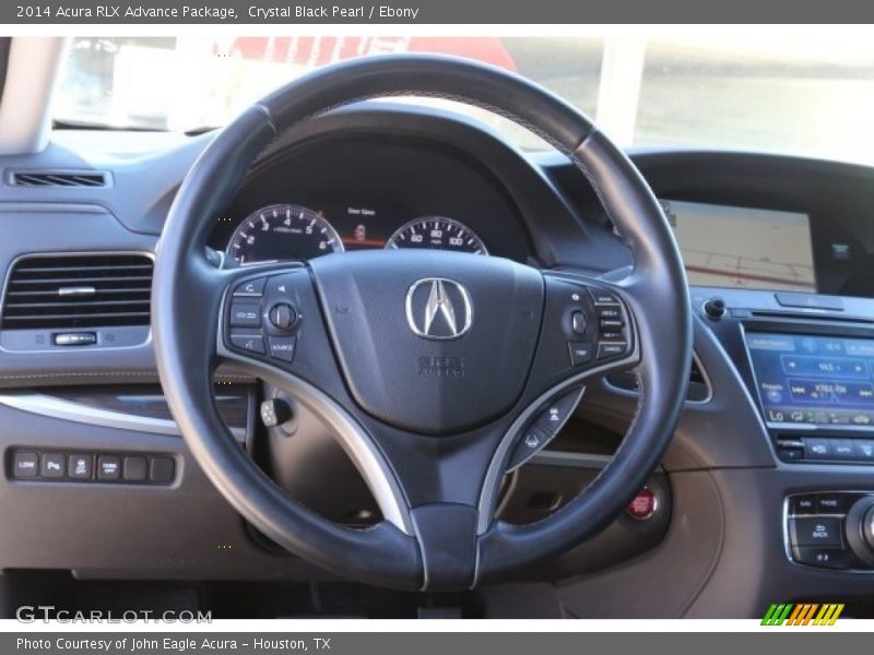 Crystal Black Pearl / Ebony 2014 Acura RLX Advance Package