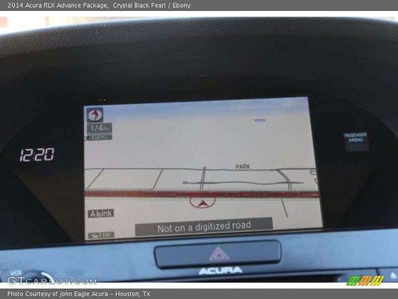 Crystal Black Pearl / Ebony 2014 Acura RLX Advance Package