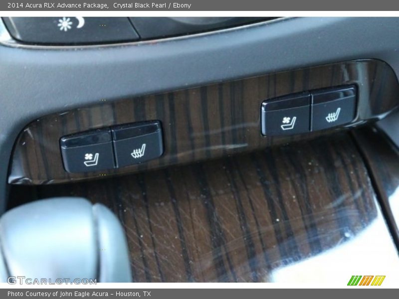 Crystal Black Pearl / Ebony 2014 Acura RLX Advance Package