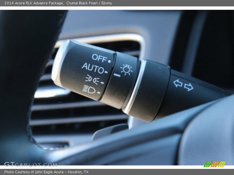 Crystal Black Pearl / Ebony 2014 Acura RLX Advance Package