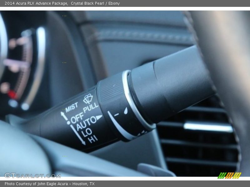Crystal Black Pearl / Ebony 2014 Acura RLX Advance Package