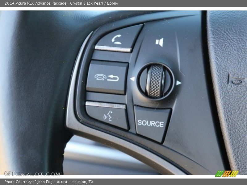 Crystal Black Pearl / Ebony 2014 Acura RLX Advance Package