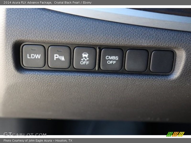 Crystal Black Pearl / Ebony 2014 Acura RLX Advance Package