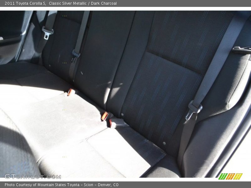 Classic Silver Metallic / Dark Charcoal 2011 Toyota Corolla S