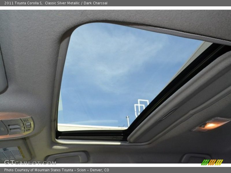 Classic Silver Metallic / Dark Charcoal 2011 Toyota Corolla S