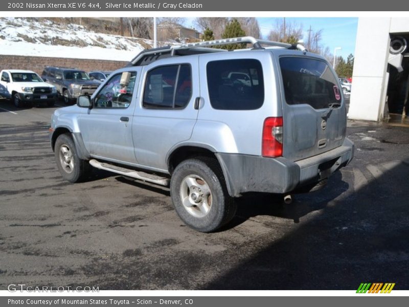 Silver Ice Metallic / Gray Celadon 2002 Nissan Xterra XE V6 4x4
