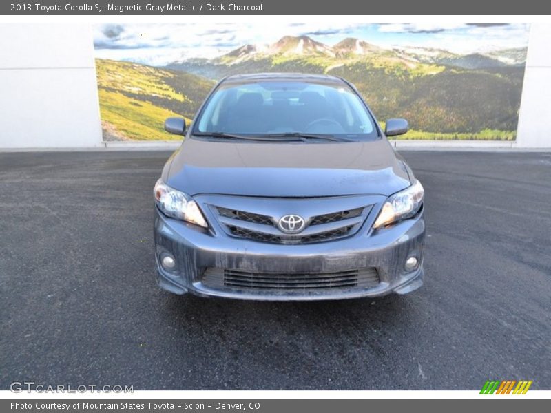 Magnetic Gray Metallic / Dark Charcoal 2013 Toyota Corolla S