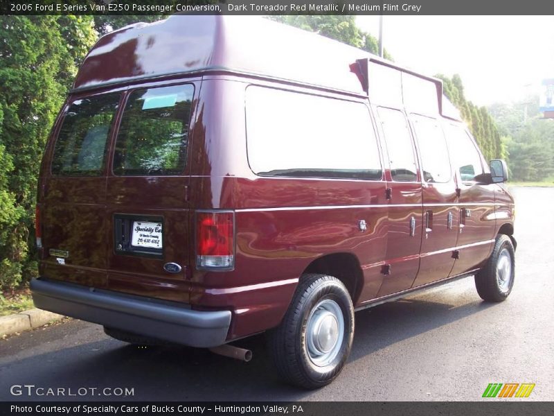 Dark Toreador Red Metallic / Medium Flint Grey 2006 Ford E Series Van E250 Passenger Conversion