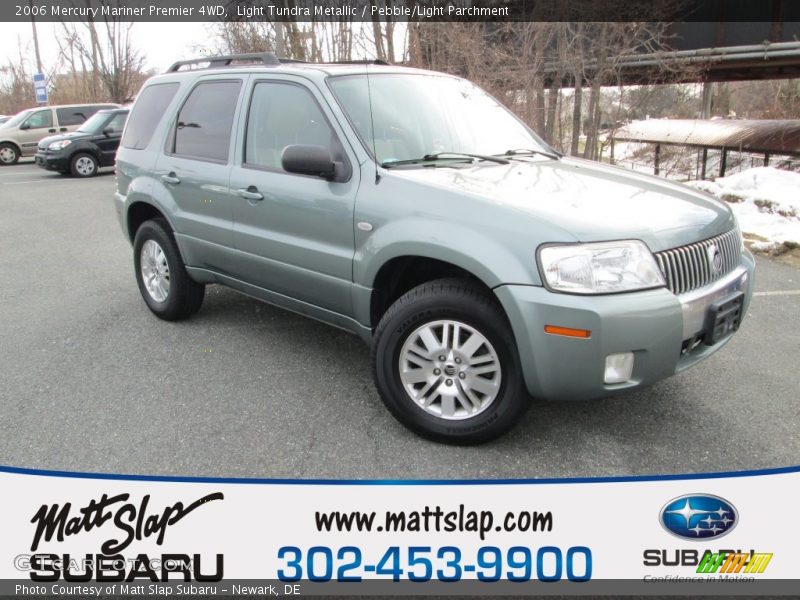Light Tundra Metallic / Pebble/Light Parchment 2006 Mercury Mariner Premier 4WD