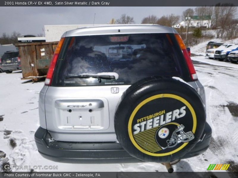 Satin Silver Metallic / Dark Gray 2001 Honda CR-V EX 4WD