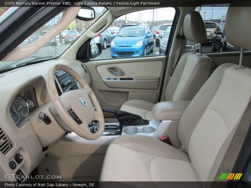 Light Tundra Metallic / Pebble/Light Parchment 2006 Mercury Mariner Premier 4WD
