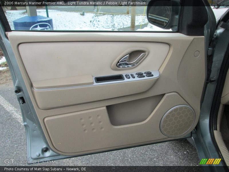 Light Tundra Metallic / Pebble/Light Parchment 2006 Mercury Mariner Premier 4WD