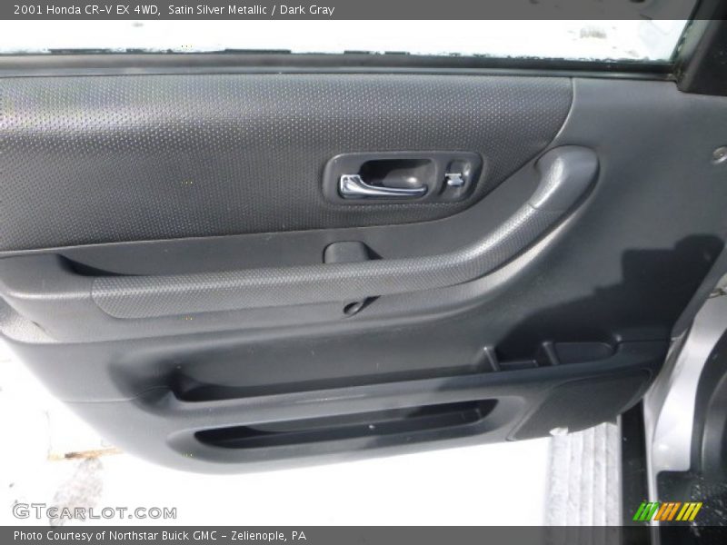 Satin Silver Metallic / Dark Gray 2001 Honda CR-V EX 4WD