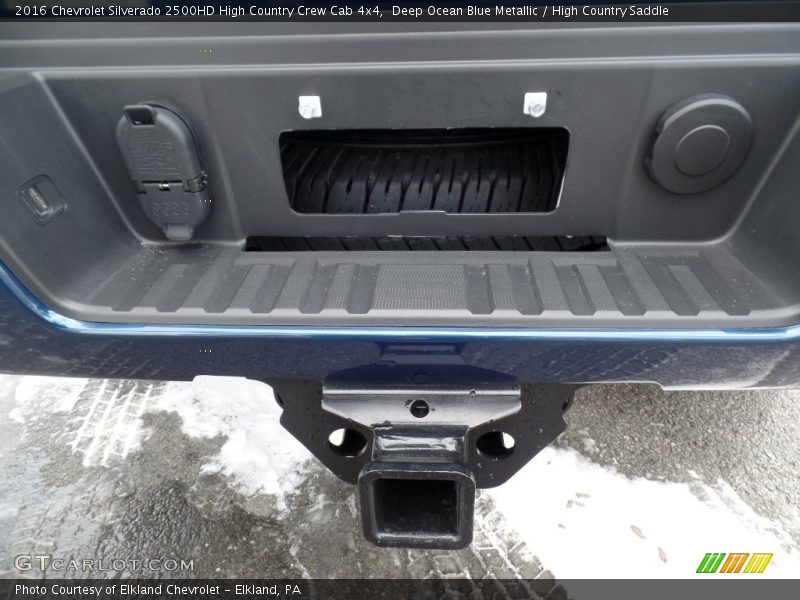 Deep Ocean Blue Metallic / High Country Saddle 2016 Chevrolet Silverado 2500HD High Country Crew Cab 4x4