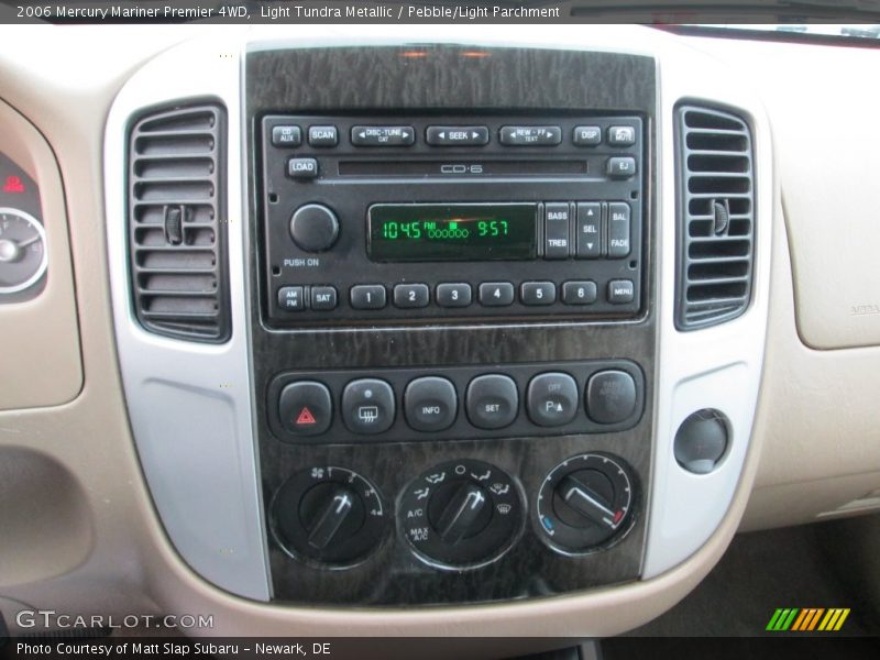 Light Tundra Metallic / Pebble/Light Parchment 2006 Mercury Mariner Premier 4WD