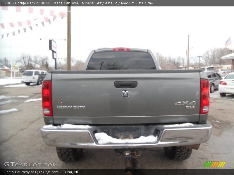 Mineral Gray Metallic / Medium Slate Gray 2006 Dodge Ram 2500 SLT Mega Cab 4x4