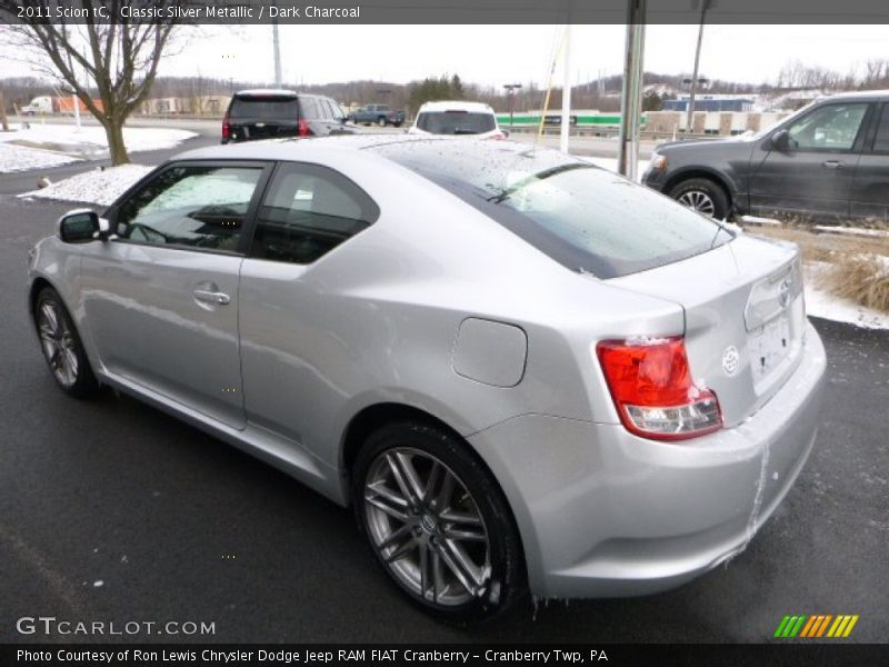 Classic Silver Metallic / Dark Charcoal 2011 Scion tC