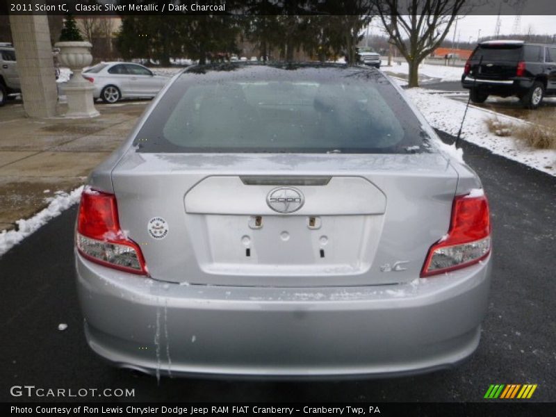 Classic Silver Metallic / Dark Charcoal 2011 Scion tC