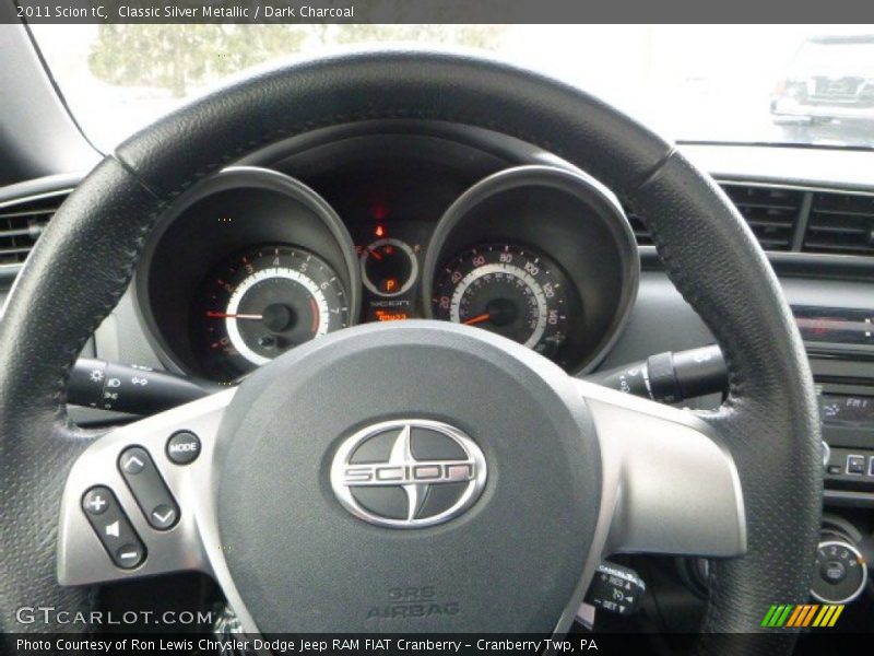 Classic Silver Metallic / Dark Charcoal 2011 Scion tC