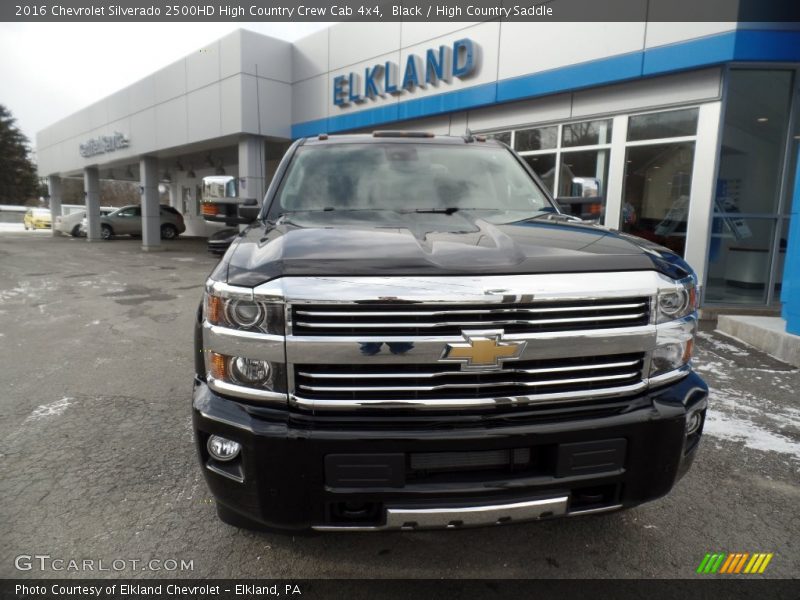 Black / High Country Saddle 2016 Chevrolet Silverado 2500HD High Country Crew Cab 4x4