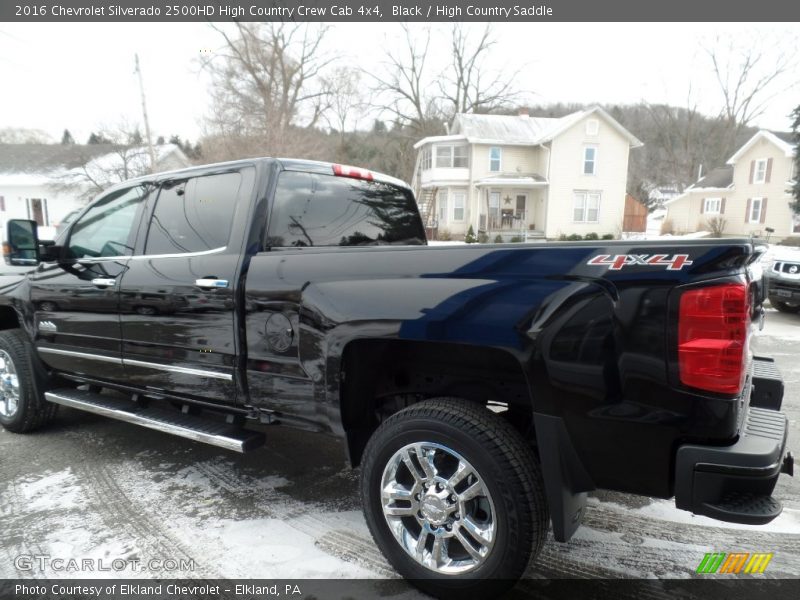 Black / High Country Saddle 2016 Chevrolet Silverado 2500HD High Country Crew Cab 4x4