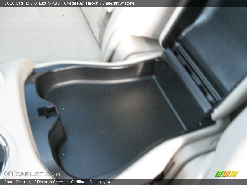 Crystal Red Tincoat / Shale/Brownstone 2016 Cadillac SRX Luxury AWD