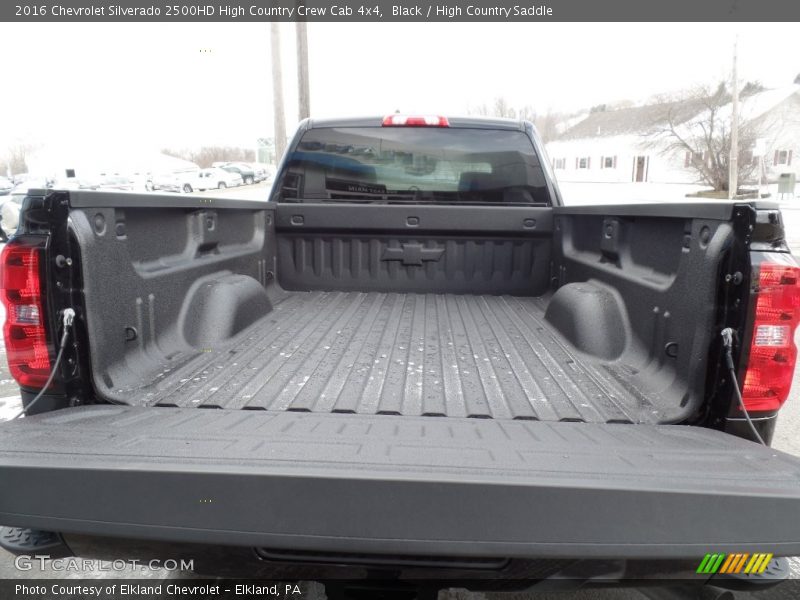  2016 Silverado 2500HD High Country Crew Cab 4x4 Trunk