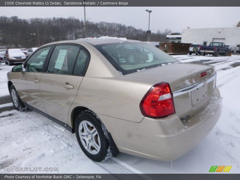Sandstone Metallic / Cashmere Beige 2006 Chevrolet Malibu LS Sedan