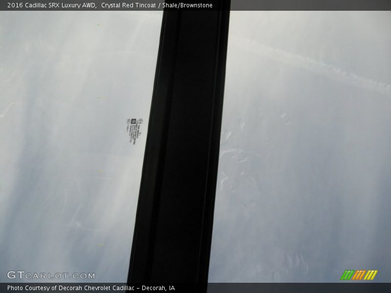 Crystal Red Tincoat / Shale/Brownstone 2016 Cadillac SRX Luxury AWD