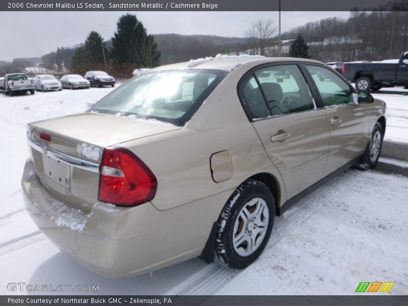 Sandstone Metallic / Cashmere Beige 2006 Chevrolet Malibu LS Sedan