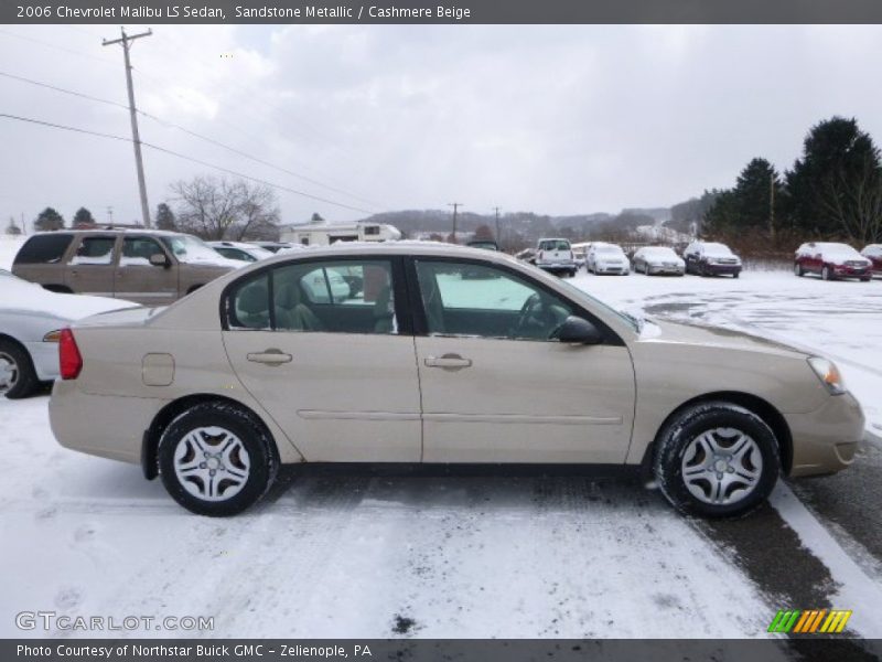 Sandstone Metallic / Cashmere Beige 2006 Chevrolet Malibu LS Sedan