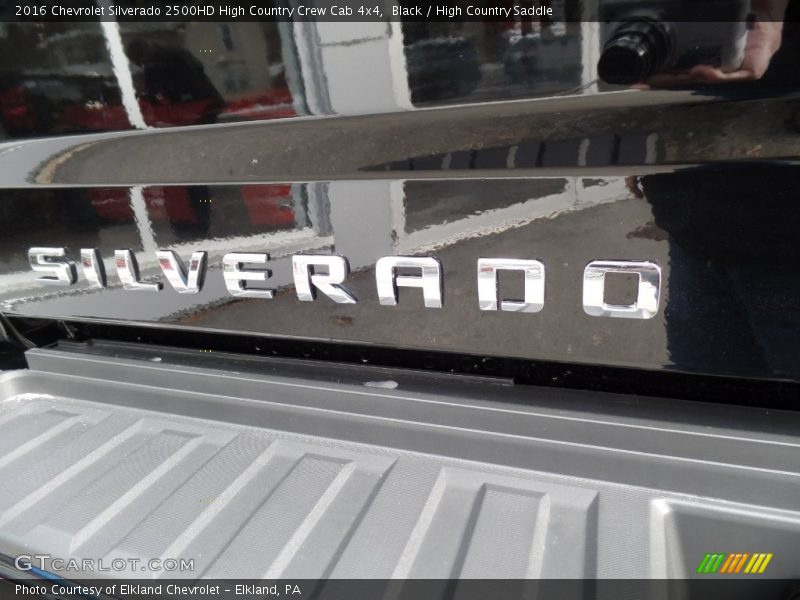 Black / High Country Saddle 2016 Chevrolet Silverado 2500HD High Country Crew Cab 4x4