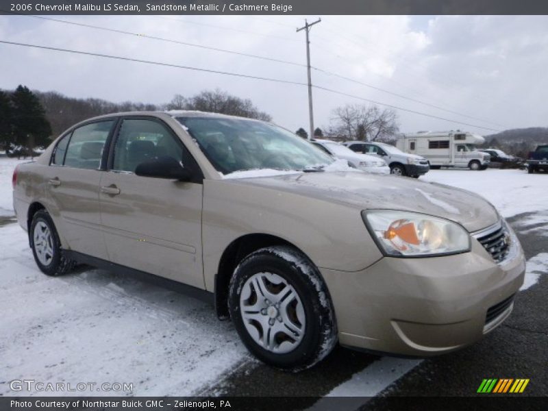 Sandstone Metallic / Cashmere Beige 2006 Chevrolet Malibu LS Sedan