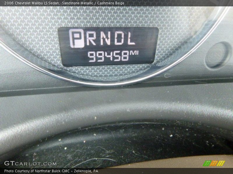Sandstone Metallic / Cashmere Beige 2006 Chevrolet Malibu LS Sedan