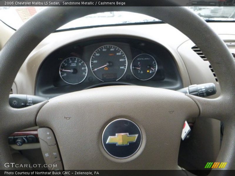 Sandstone Metallic / Cashmere Beige 2006 Chevrolet Malibu LS Sedan