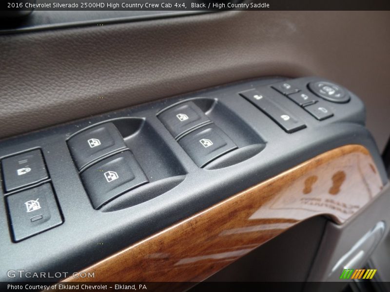 Controls of 2016 Silverado 2500HD High Country Crew Cab 4x4