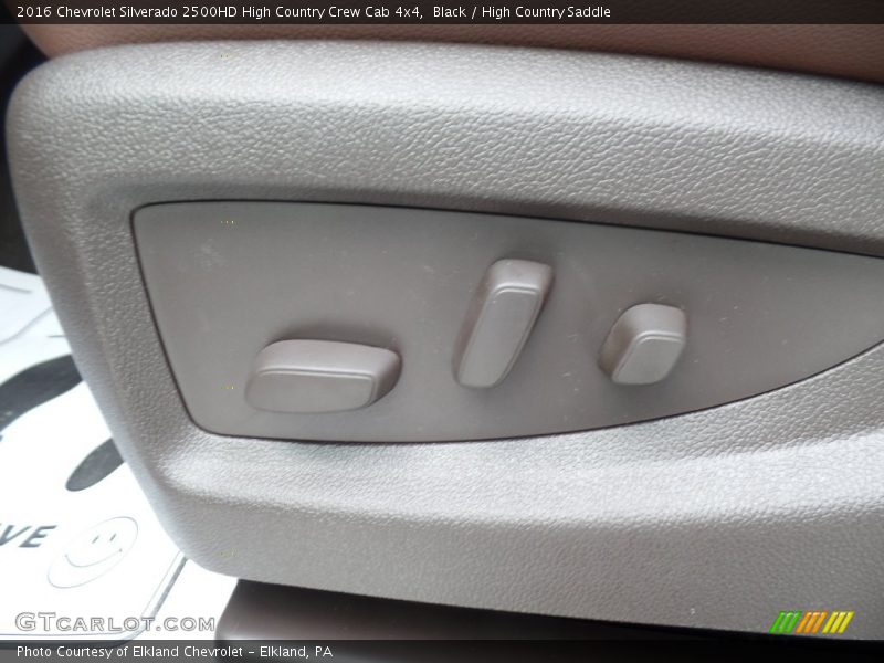 Black / High Country Saddle 2016 Chevrolet Silverado 2500HD High Country Crew Cab 4x4