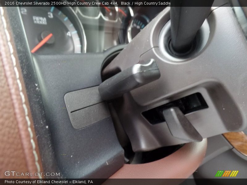 Black / High Country Saddle 2016 Chevrolet Silverado 2500HD High Country Crew Cab 4x4
