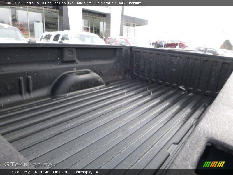 Midnight Blue Metallic / Dark Titanium 2008 GMC Sierra 1500 Regular Cab 4x4