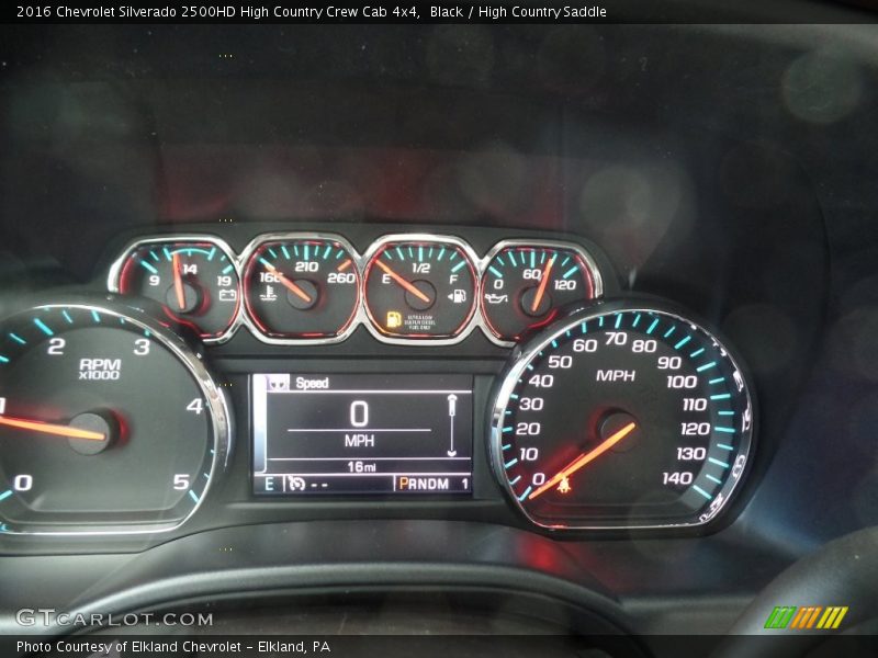 Black / High Country Saddle 2016 Chevrolet Silverado 2500HD High Country Crew Cab 4x4